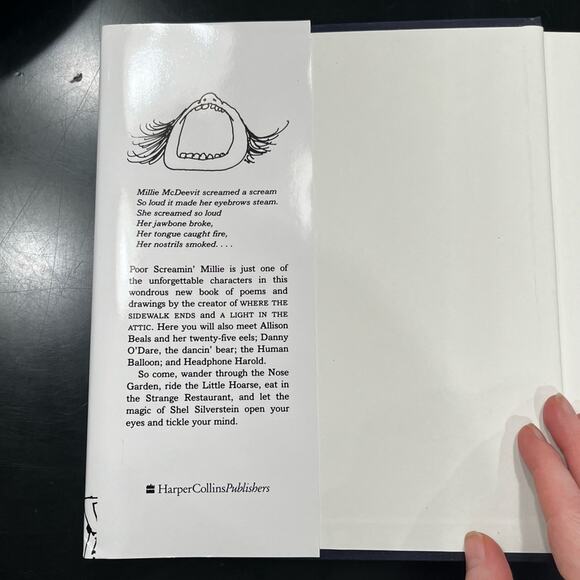 NEW Falling Up Poems and Drawings by Shel Silverstein Hardcover Book - Picture 5 of 12